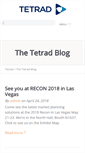 Mobile Screenshot of blog.tetrad.com